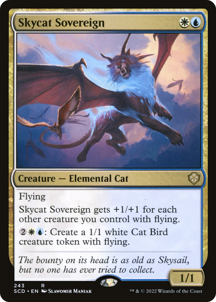 Skycat Sovereign [Starter Commander Decks] | The Gaming-Verse