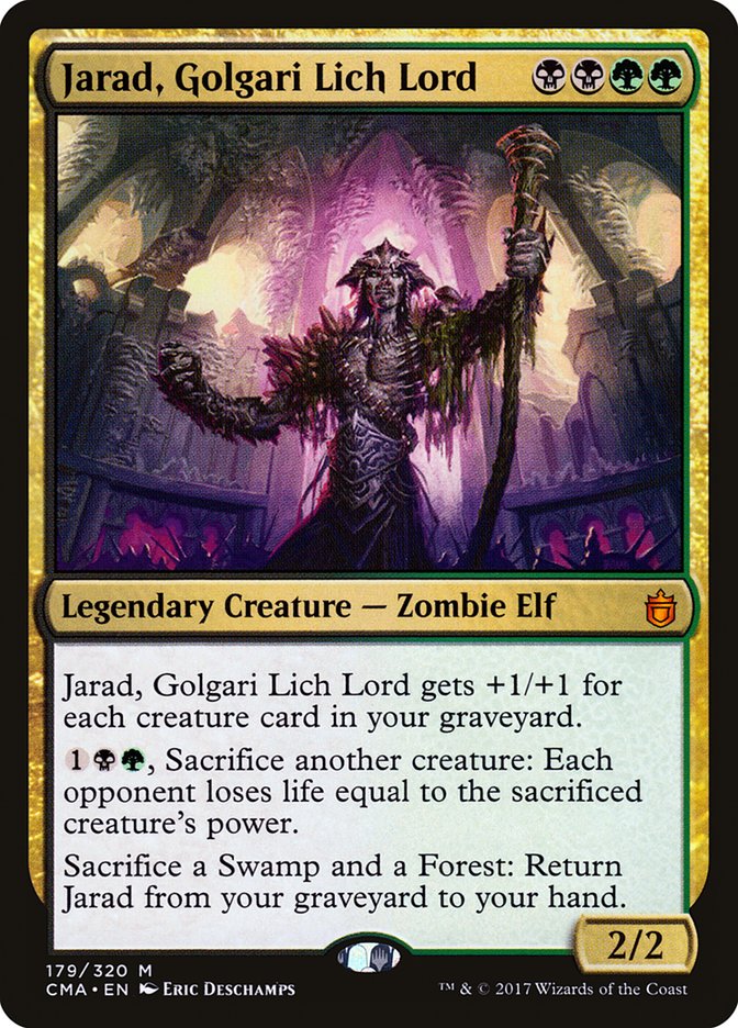 Jarad, Golgari Lich Lord [Commander Anthology] | The Gaming-Verse