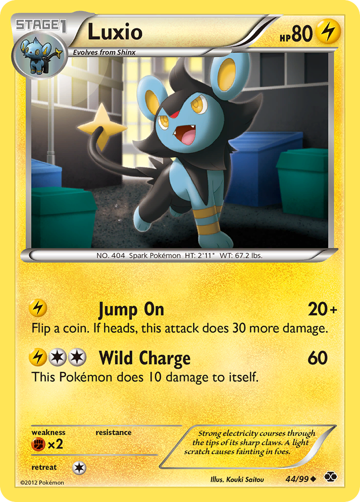 Luxio (44/99) [Black & White: Next Destinies] | The Gaming-Verse