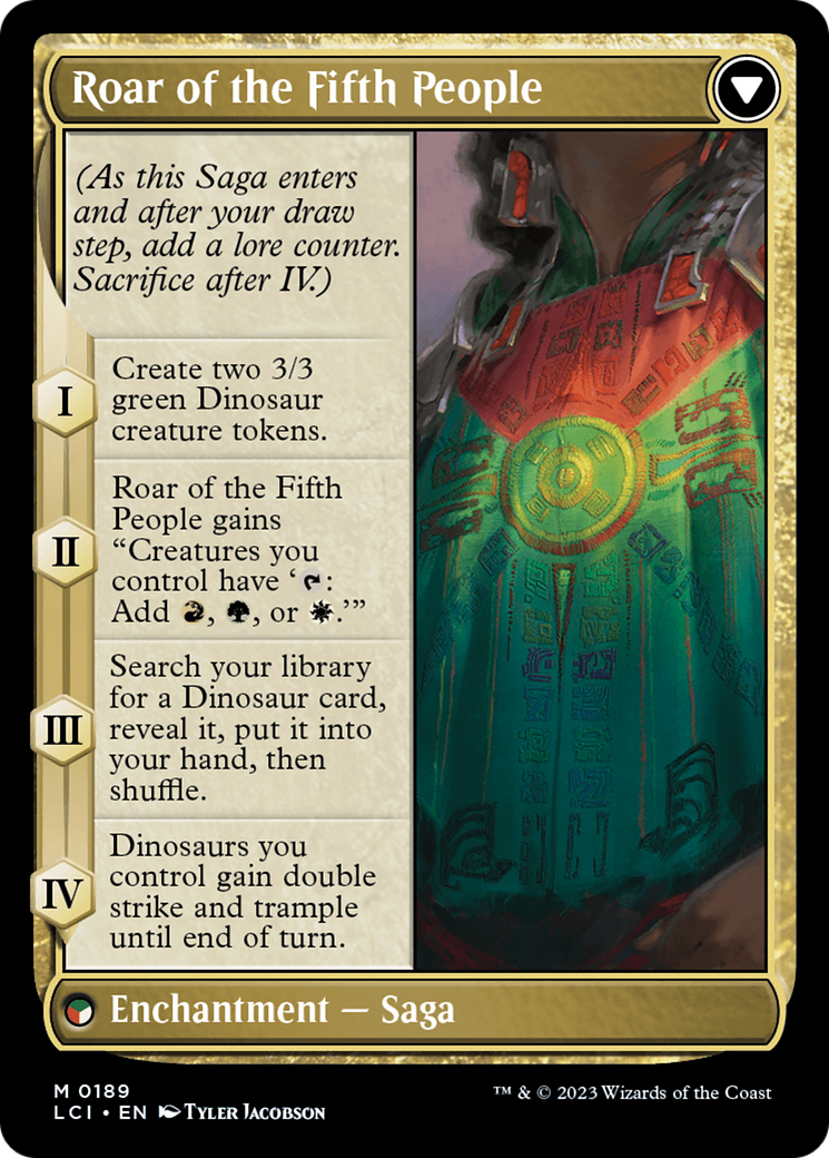 Huatli, Poet of Unity // Roar of the Fifth People [The Lost Caverns of Ixalan Prerelease Cards] | The Gaming-Verse