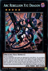 Arc Rebellion Xyz Dragon [PHRA-EN041] Secret Rare | The Gaming-Verse