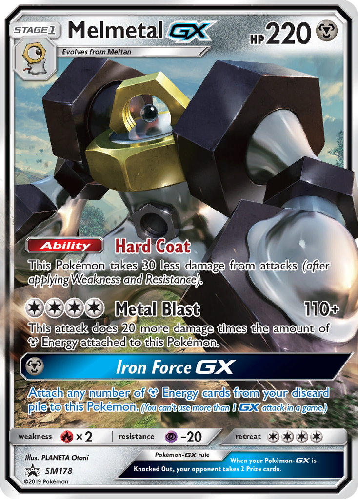 Melmetal GX (SM178) [Sun & Moon: Black Star Promos] | The Gaming-Verse