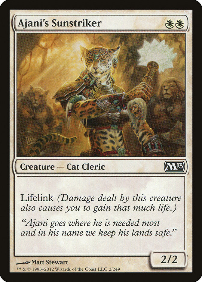 Ajani's Sunstriker [Magic 2013] | The Gaming-Verse