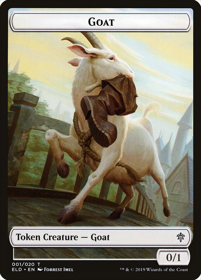 Goat [Throne of Eldraine Tokens] | The Gaming-Verse