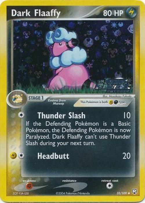 Dark Flaaffy (33/109) (Stamped) [EX: Team Rocket Returns] | The Gaming-Verse