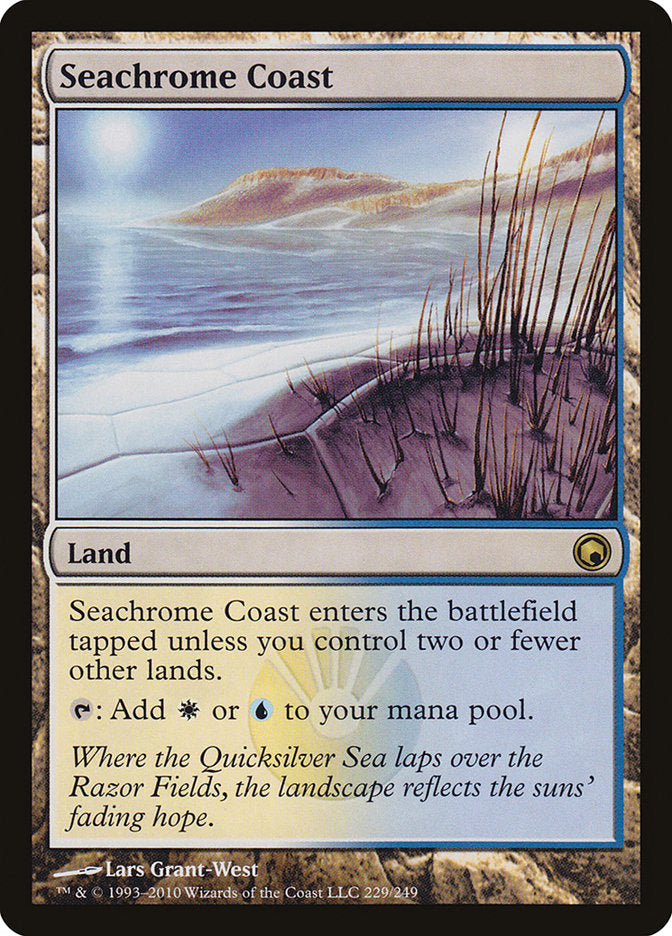 Seachrome Coast [Scars of Mirrodin] | The Gaming-Verse