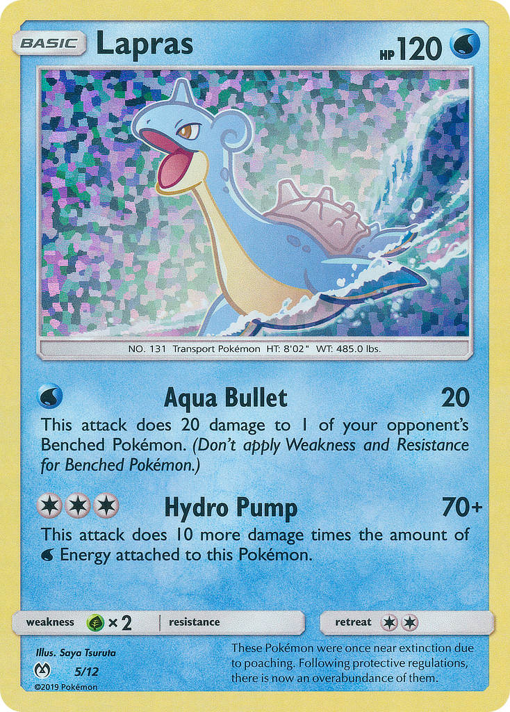 Lapras (5/12) [McDonald's Promos: 2019 Collection] | The Gaming-Verse