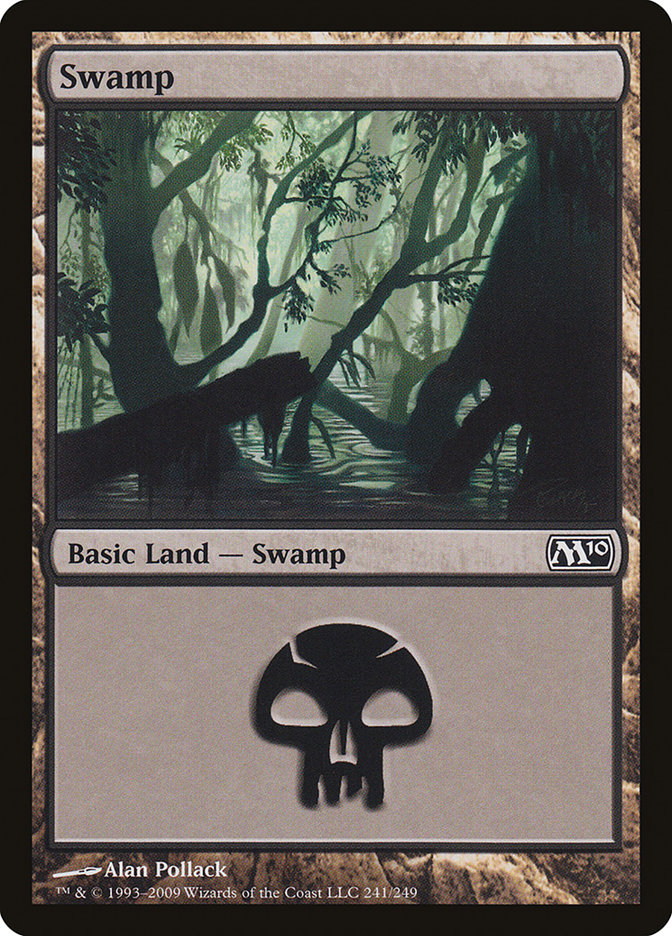 Swamp (#241) [Magic 2010] | The Gaming-Verse