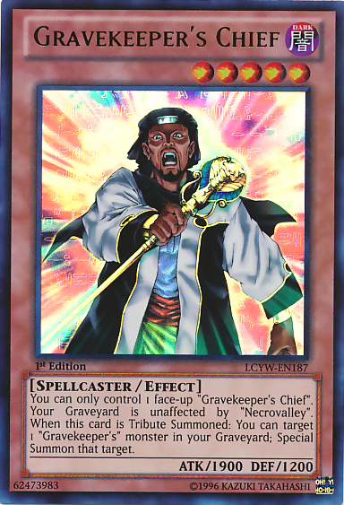 Gravekeeper's Chief [LCYW-EN187] Ultra Rare | The Gaming-Verse