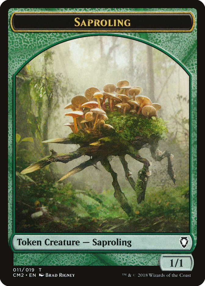 Saproling Token [Commander Anthology Volume II Tokens] | The Gaming-Verse