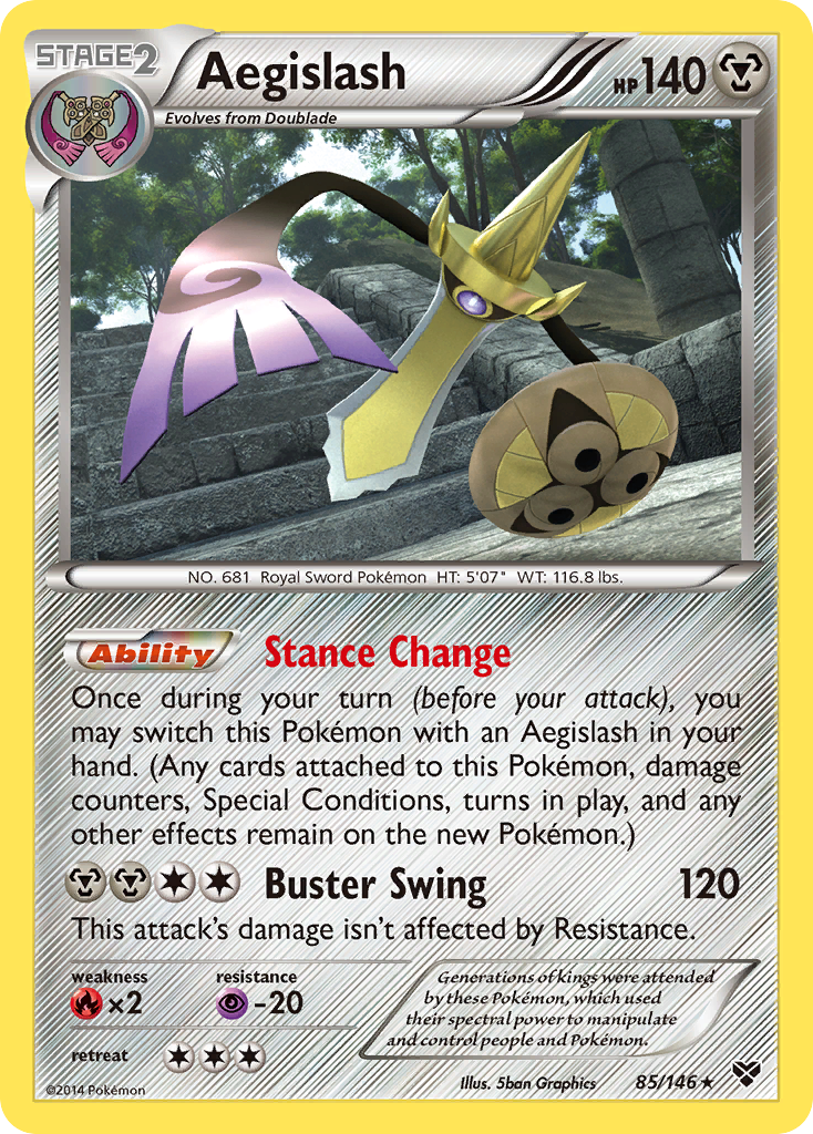 Aegislash (85/146) [XY: Base Set] | The Gaming-Verse