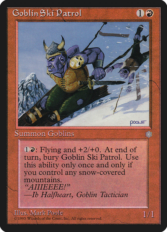 Goblin Ski Patrol [Ice Age] | The Gaming-Verse