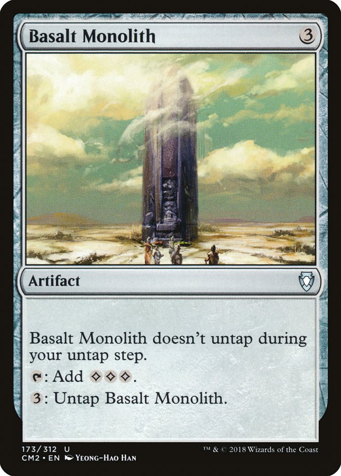 Basalt Monolith [Commander Anthology Volume II] | The Gaming-Verse