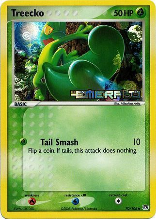 Treecko (70/106) (Stamped) [EX: Emerald] | The Gaming-Verse