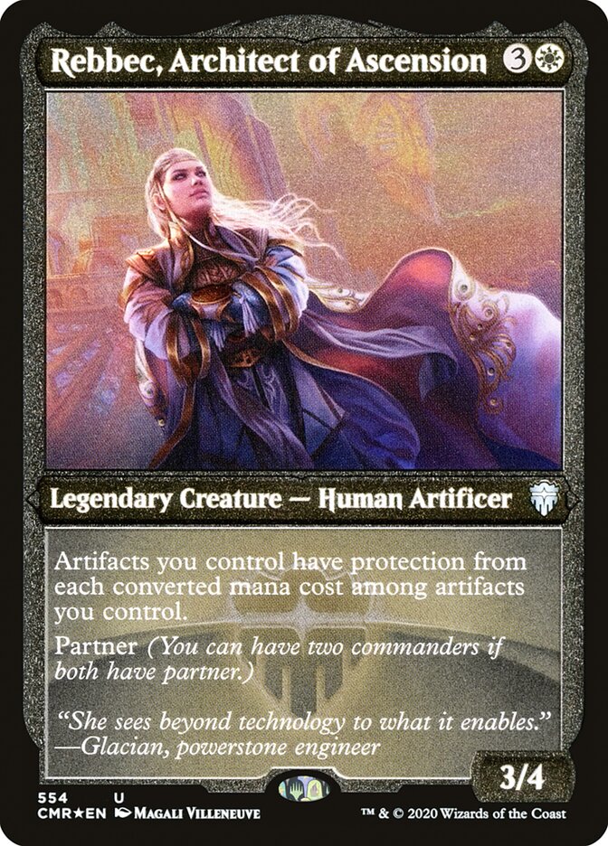 Rebbec, Architect of Ascension [Commander Legends Etched] | The Gaming-Verse