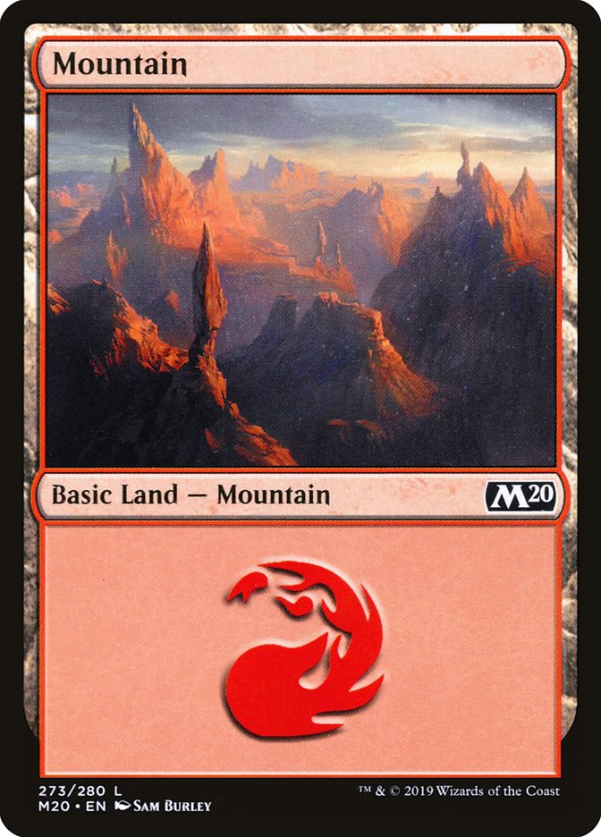 Mountain (#273) [Core Set 2020] | The Gaming-Verse