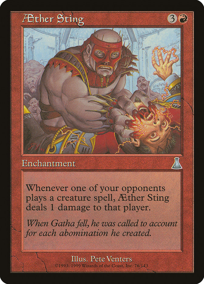 Aether Sting [Urza's Destiny] | The Gaming-Verse