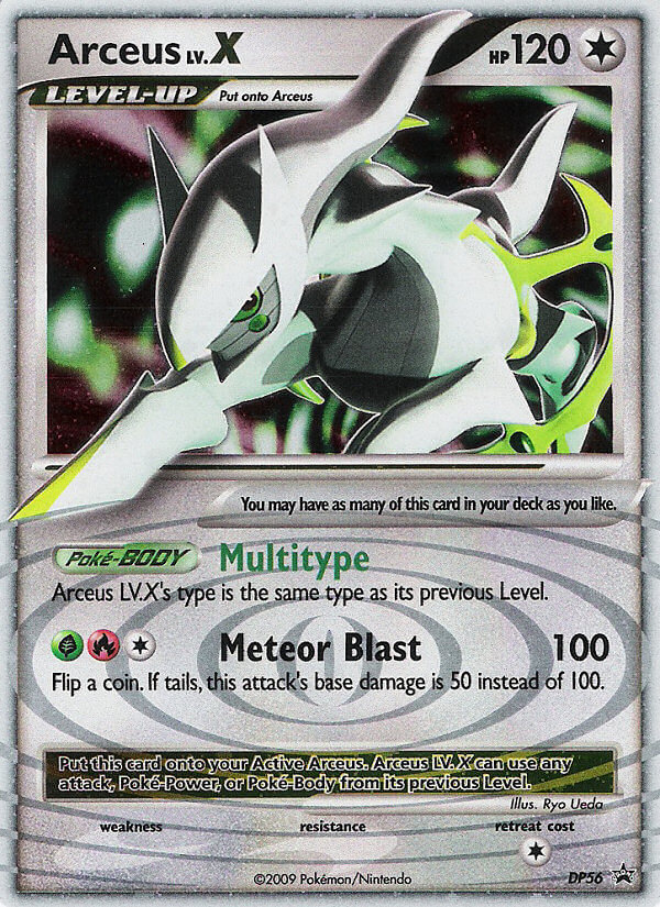 Arceus LV.X (DP56) [Diamond & Pearl: Black Star Promos] | The Gaming-Verse