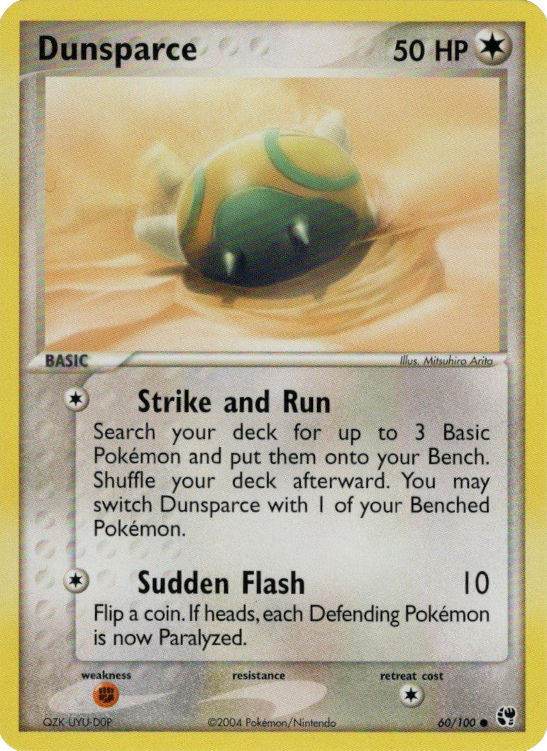 Dunsparce (60/100) [EX: Battle Stadium] | The Gaming-Verse