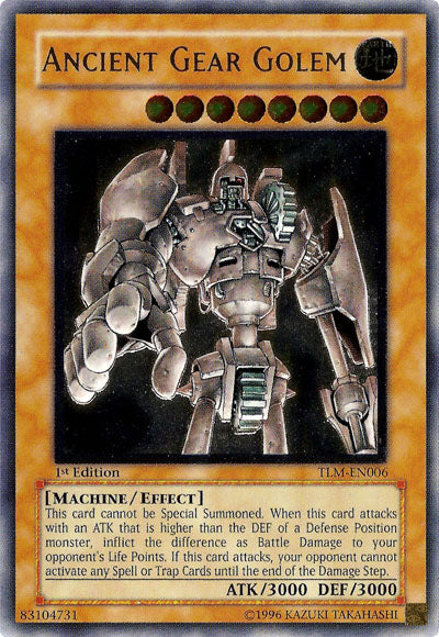 Ancient Gear Golem [TLM-EN006] Ultimate Rare | The Gaming-Verse