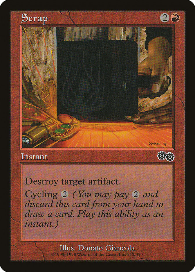 Scrap [Urza's Saga] | The Gaming-Verse