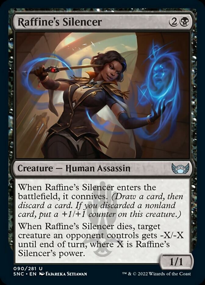 Raffine's Silencer [Streets of New Capenna] | The Gaming-Verse