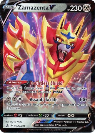 Zamazenta V (SWSH019) [Sword & Shield: Black Star Promos] | The Gaming-Verse