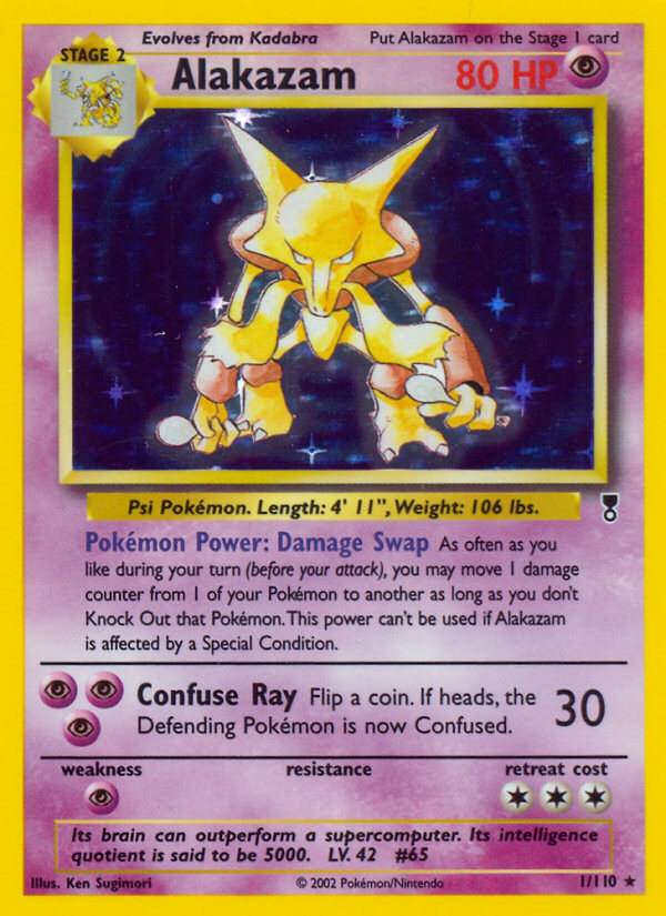 Alakazam (1/110) [Legendary Collection] | The Gaming-Verse