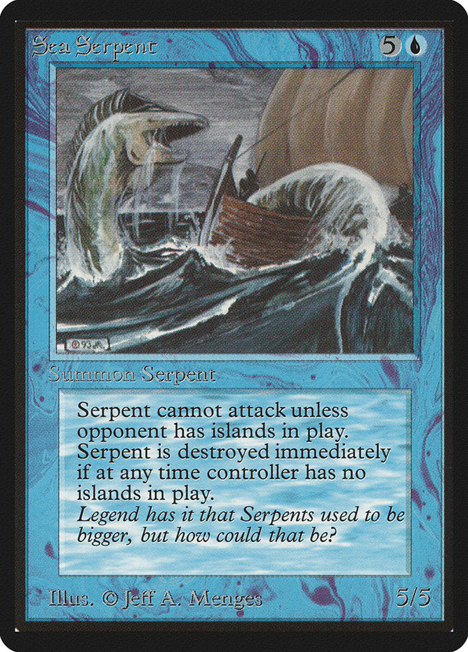 Sea Serpent [Limited Edition Beta] | The Gaming-Verse