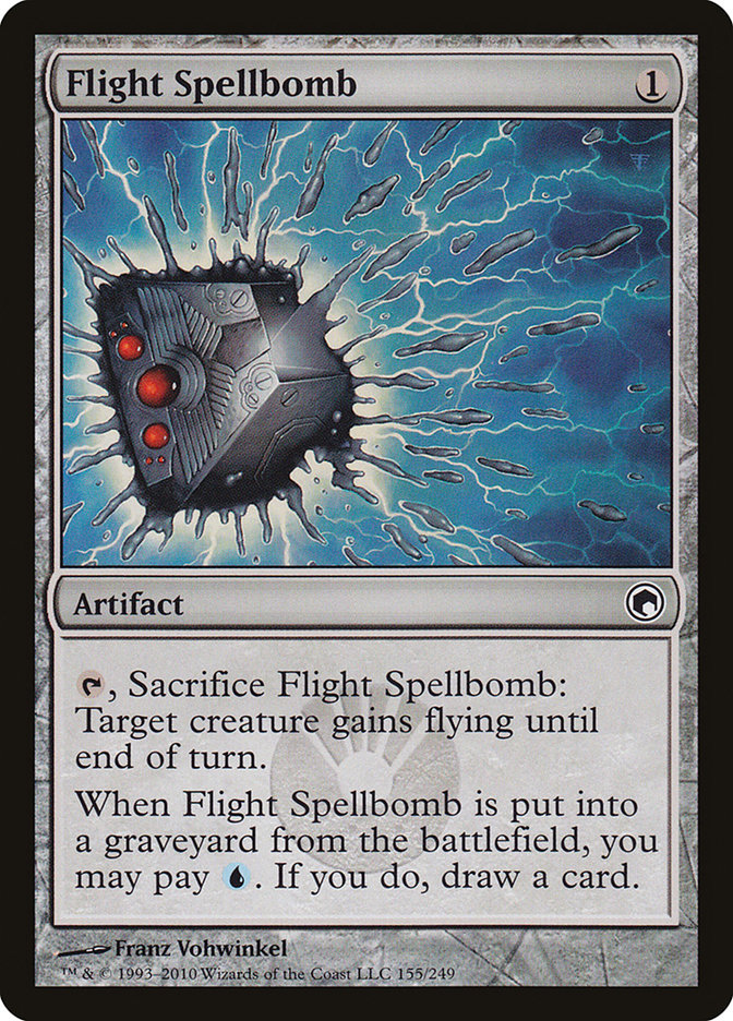 Flight Spellbomb [Scars of Mirrodin] | The Gaming-Verse