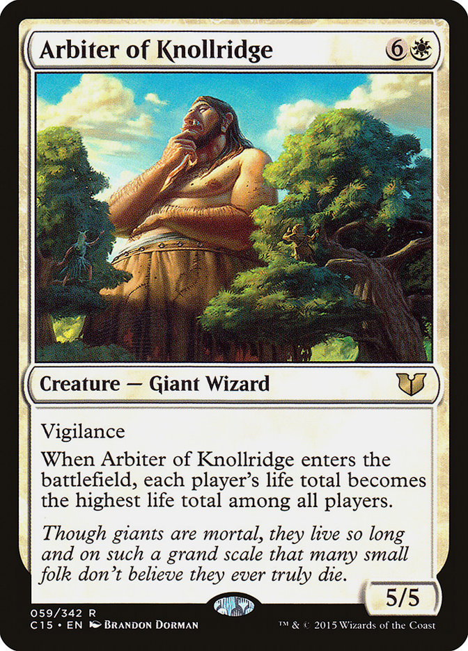 Arbiter of Knollridge [Commander 2015] | The Gaming-Verse