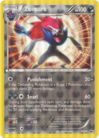 Zoroark (BW19) (Jumbo Card) [Black & White: Black Star Promos] | The Gaming-Verse