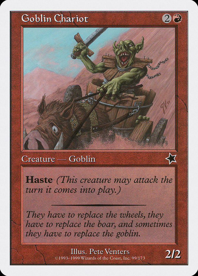 Goblin Chariot [Starter 1999] | The Gaming-Verse