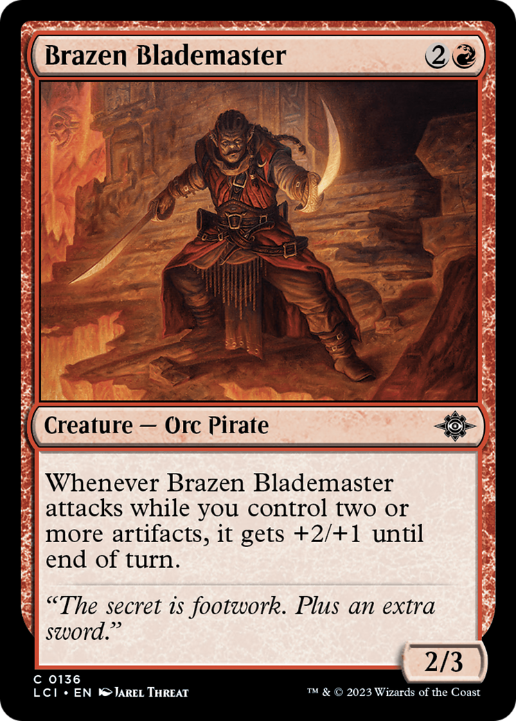 Brazen Blademaster [The Lost Caverns of Ixalan] | The Gaming-Verse