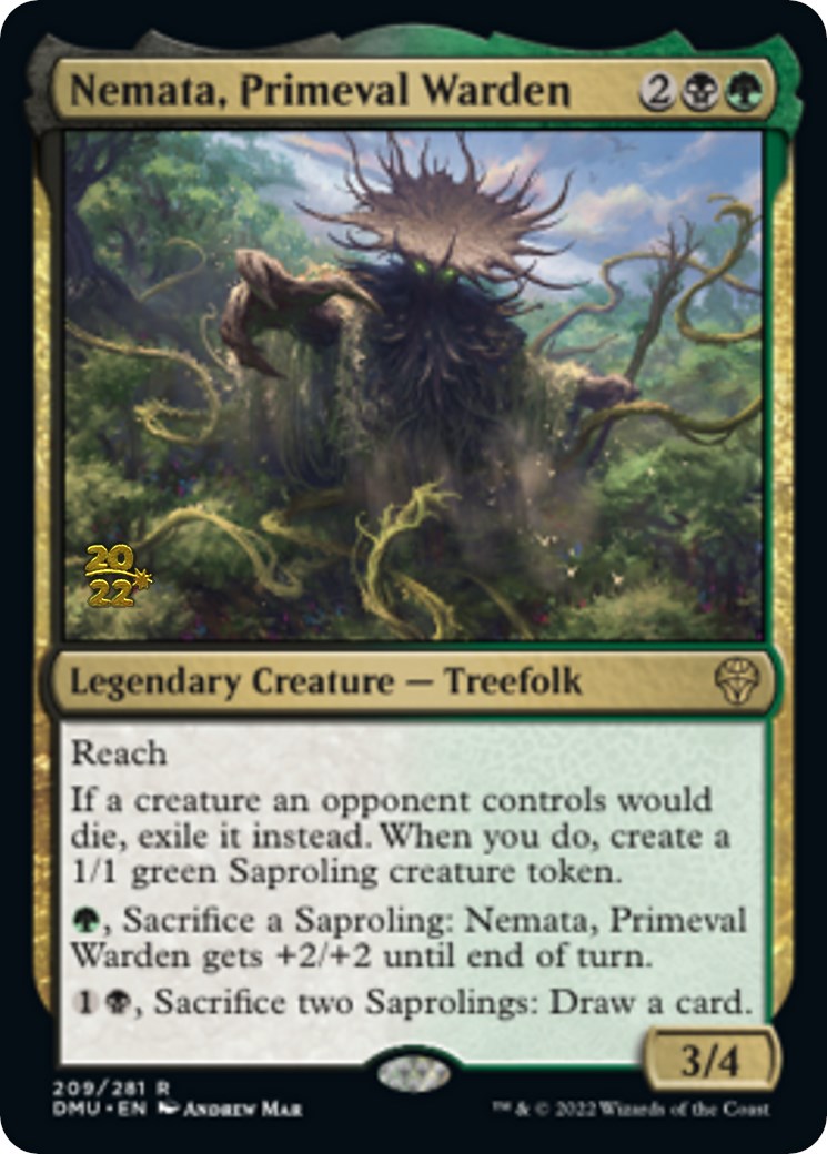 Nemata, Primeval Warden [Dominaria United Prerelease Promos] | The Gaming-Verse