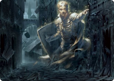 Dennick, Pious Apparition Art Card [Innistrad: Midnight Hunt Art Series] | The Gaming-Verse