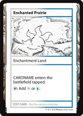 Enchanted Prairie (2021 Edition) [Mystery Booster Playtest Cards] | The Gaming-Verse