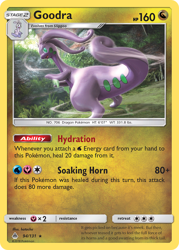 Goodra (94/131) [Sun & Moon: Forbidden Light] | The Gaming-Verse