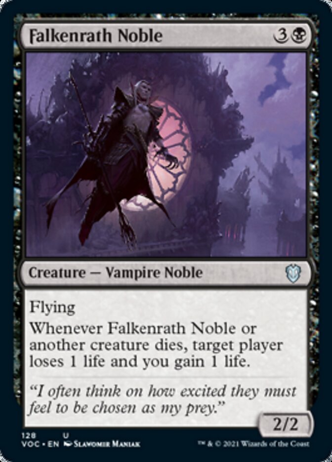 Falkenrath Noble [Innistrad: Crimson Vow Commander] | The Gaming-Verse