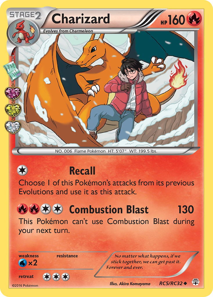 Charizard (RC5/RC32) [XY: Generations] | The Gaming-Verse