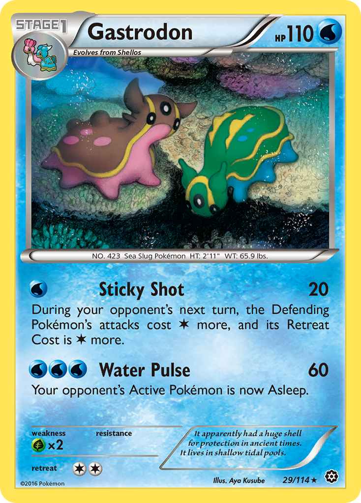 Gastrodon (29/114) [XY: Steam Siege] | The Gaming-Verse