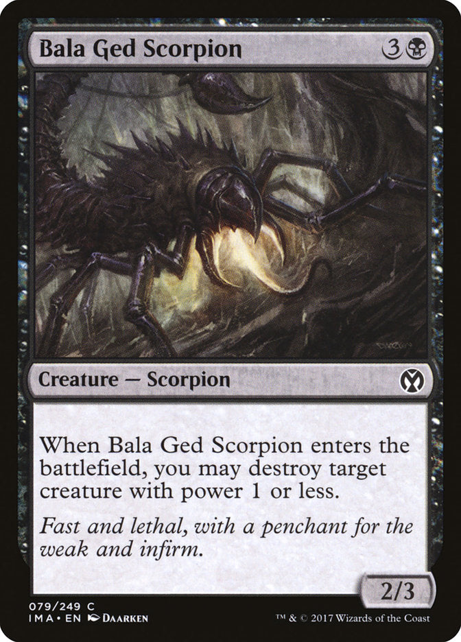 Bala Ged Scorpion [Iconic Masters] | The Gaming-Verse