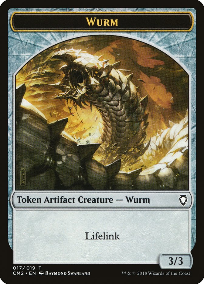 Wurm (Lifelink) [Commander Anthology Volume II Tokens] | The Gaming-Verse