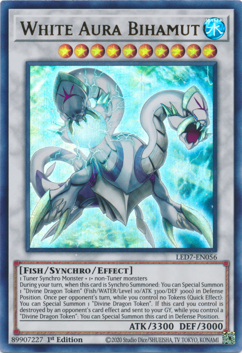 White Aura Bihamut [LED7-EN056] Ultra Rare | The Gaming-Verse