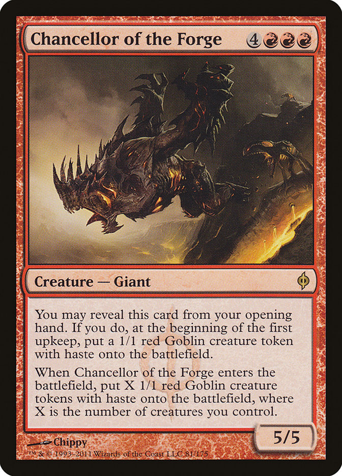 Chancellor of the Forge [New Phyrexia] | The Gaming-Verse