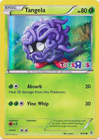 Tangela (8/83) (Toys R Us Promo) [XY: Generations] | The Gaming-Verse