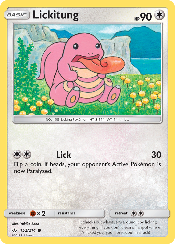 Lickitung (152/214) [Sun & Moon: Unbroken Bonds] | The Gaming-Verse