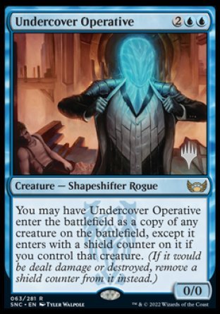 Undercover Operative (Promo Pack) [Streets of New Capenna Promos] | The Gaming-Verse