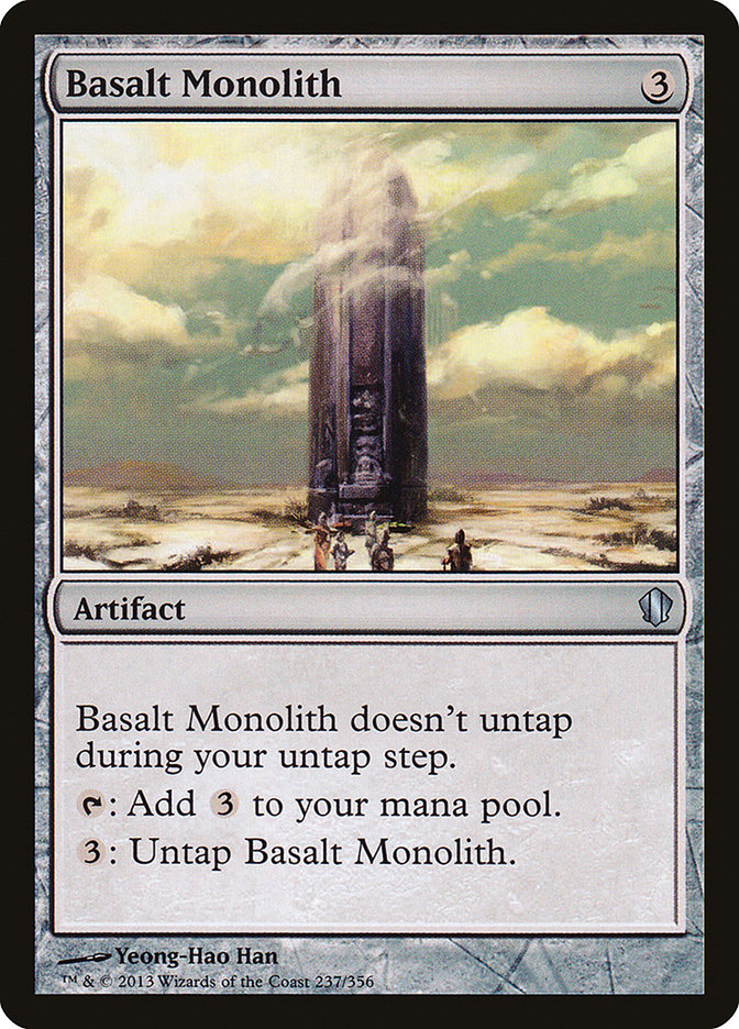 Basalt Monolith [Commander 2013] | The Gaming-Verse