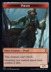 Pirate // Goblin Double-sided Token [Commander Legends: Battle for Baldur's Gate Tokens] | The Gaming-Verse